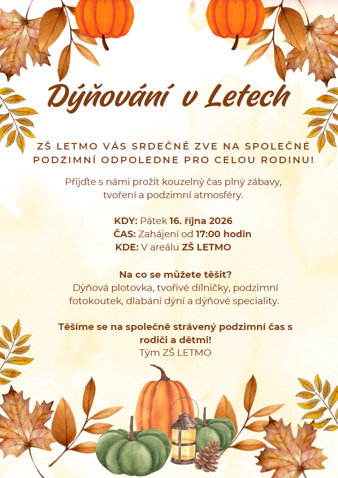 Dýňování v Letech